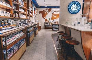 Clipper Tea’s flagship store in Singapore